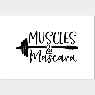 Muscles and mascara Posters and Art